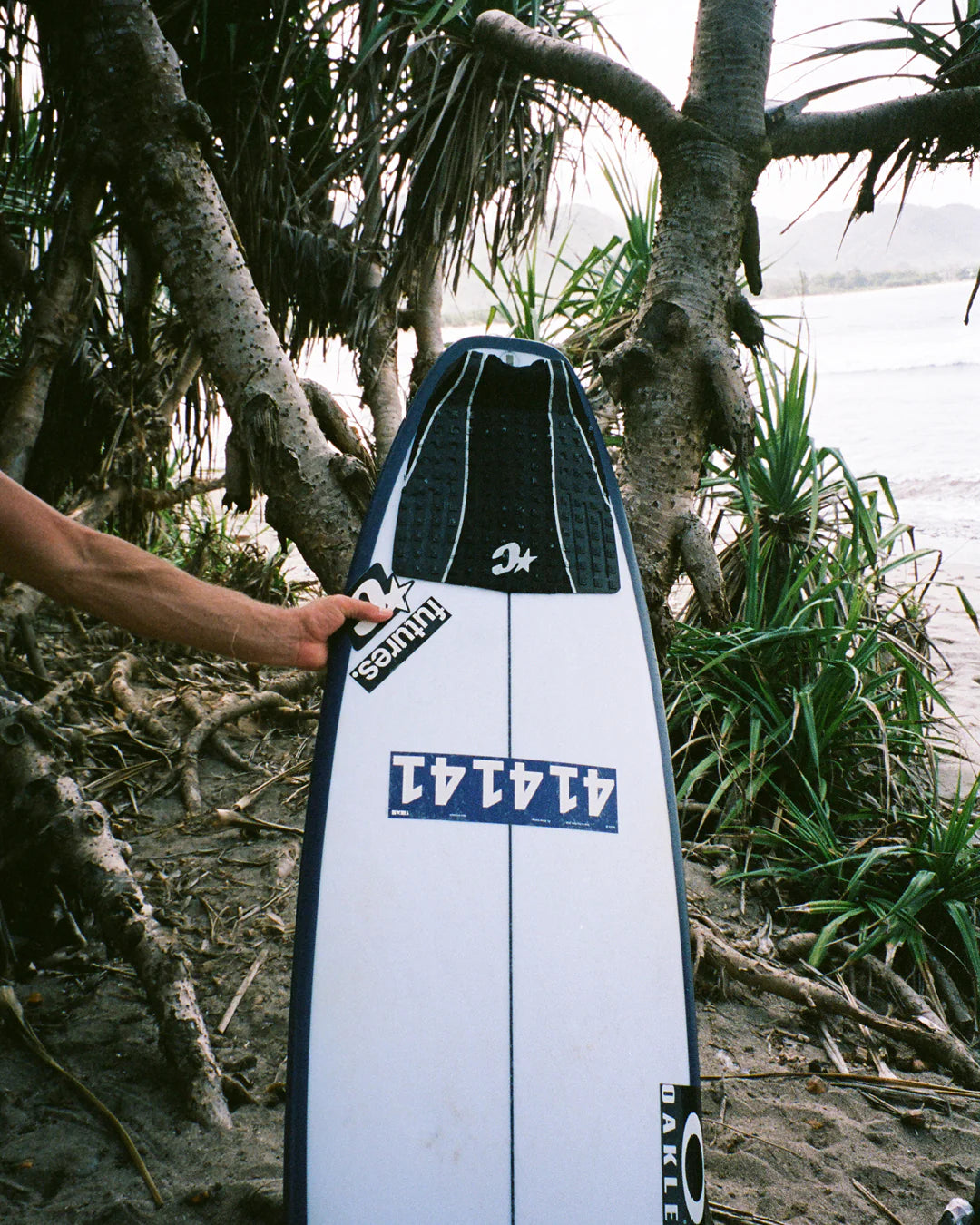 CREATURES OF LEISURE ETHAN EWING LITE SIGNATURE ECOPURE TRACTION PAD BLACK CHARCOAL PANEL
