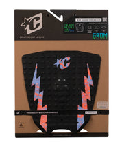 CREATURES OF LEISURE GROM MICK EUGENE FANNING LITE SIGNATURE ECOPURE TRACTION PAD BLACK PURPLE HAZE SWIRL