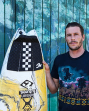 CREATURES OF LEISURE JACK FREESTONE LITE SIGNATURE ECOPURE TRACTION PAD BLACK WHITE CHEX