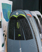 CREATURES OF LEISURE PROTO 1.4 SURFBOARD TRACTION PAD ECO BLACK SPECKLE LIME