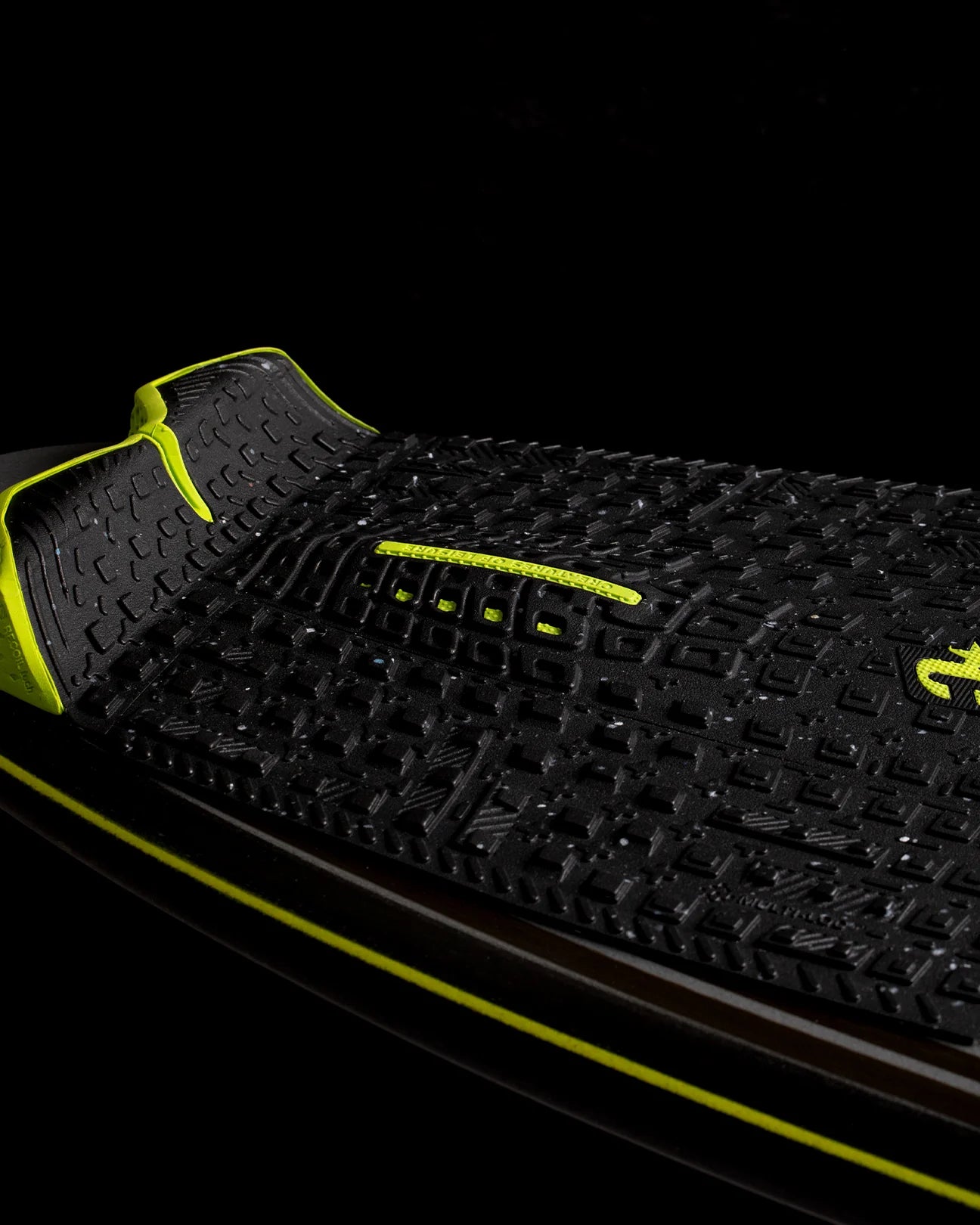 CREATURES OF LEISURE PROTO 1.4 SURFBOARD TRACTION PAD ECO BLACK SPECKLE LIME