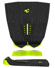 CREATURES OF LEISURE PROTO 1.4 SURFBOARD TRACTION PAD ECO BLACK SPECKLE LIME