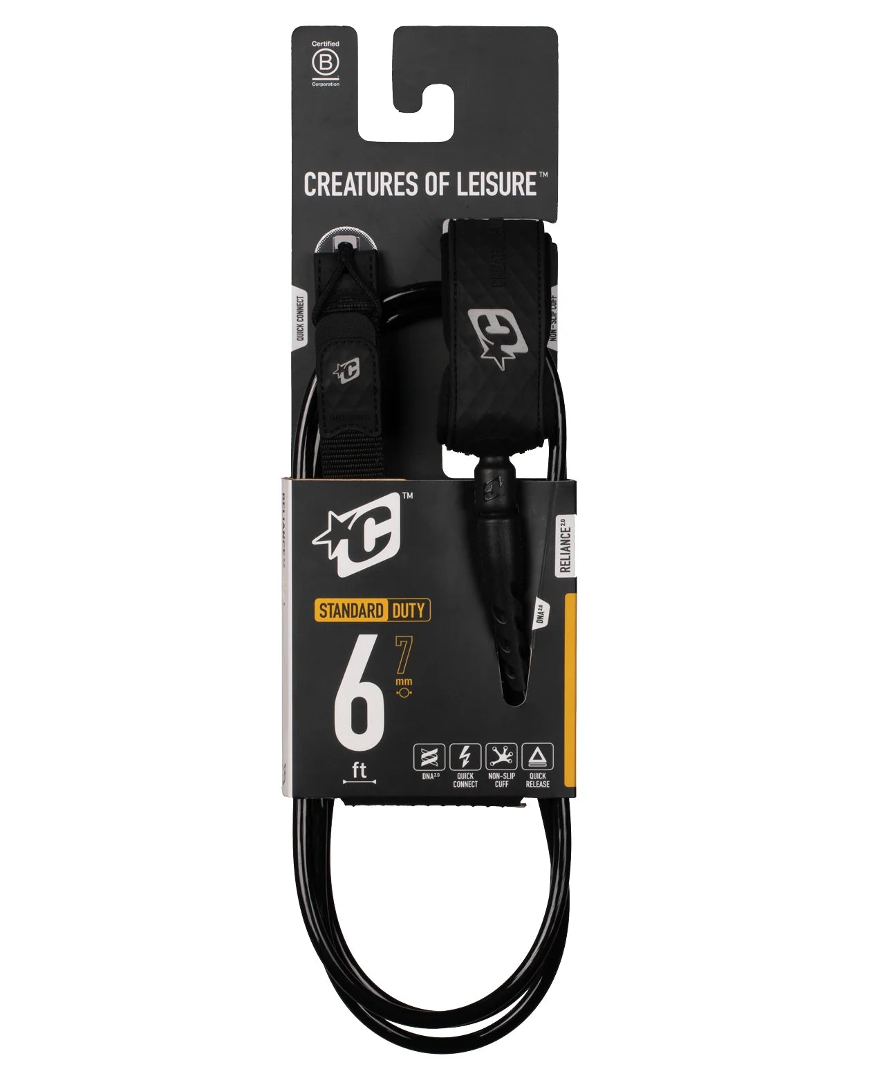 creatures-of-leisure-reliance-2-0-6ft-leash-black-silver5.webp