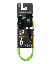 CREATURES OF LEISURE RELIANCE 2.0 STANDARD DUTY 6FT LEASH – PINE LIME TWIST