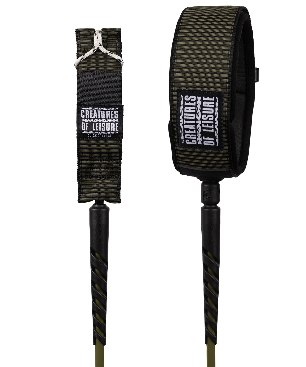 creatures-of-leisure-reliance-2-0-longboard-9ft-hardwear-knee-leash-dark-olive-thorn.webp