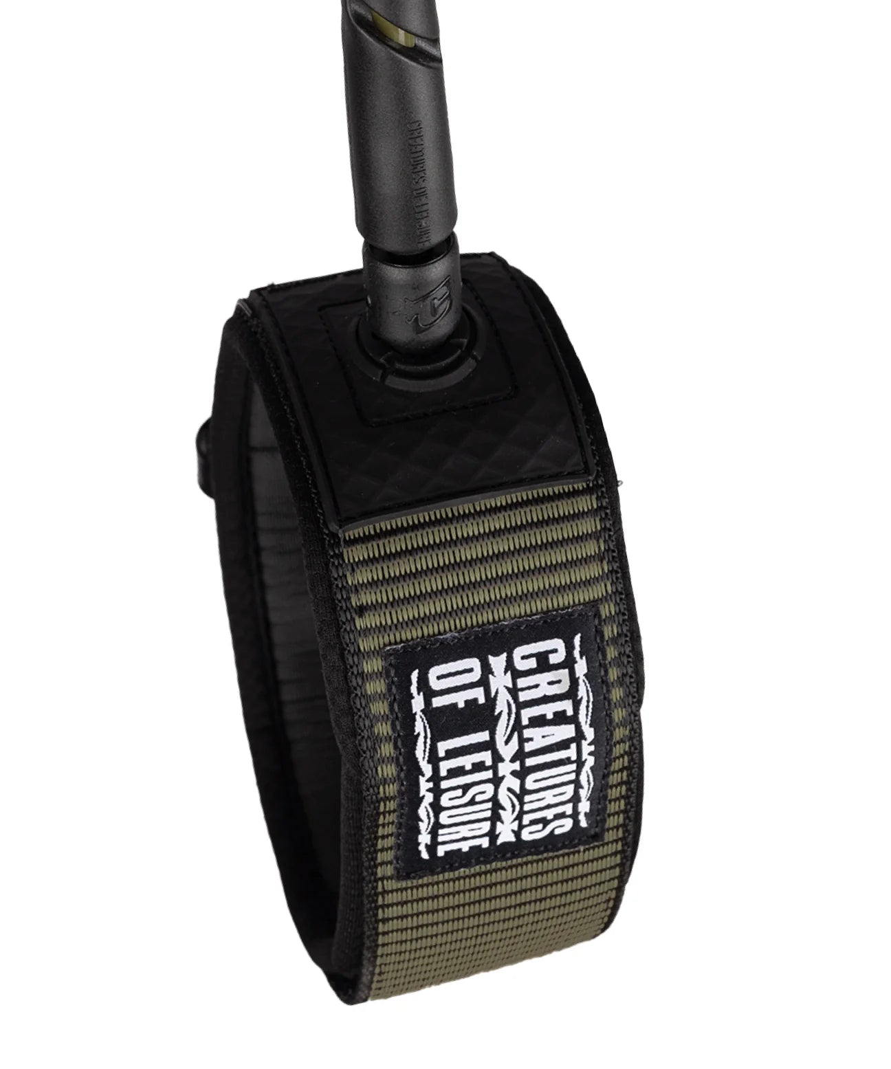 creatures-of-leisure-reliance-2-0-longboard-9ft-hardwear-knee-leash-dark-olive-thorn1.webp