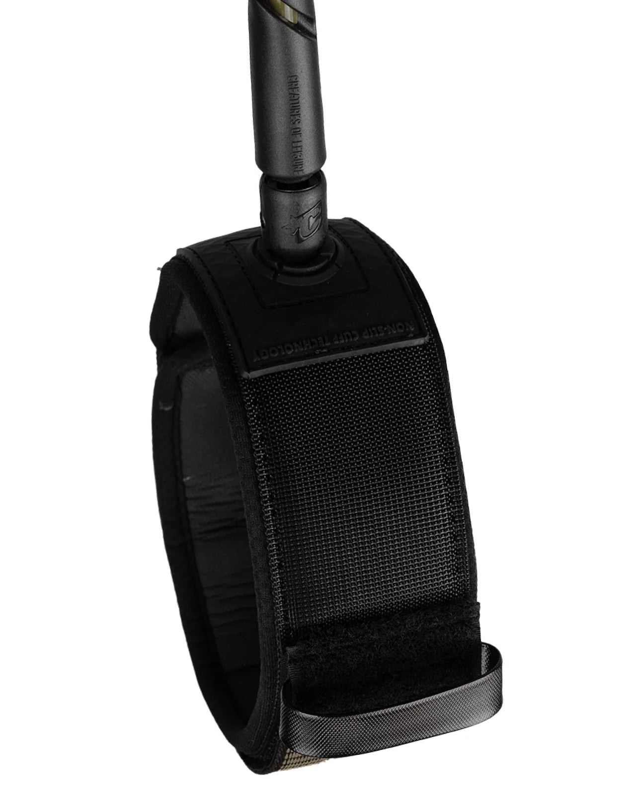 CREATURES OF LEISURE RELIANCE 2.0 LONGBOARD HEAVY DUTY 9FT HARDWEAR KNEE LEASH - DARK OLIVE THORN