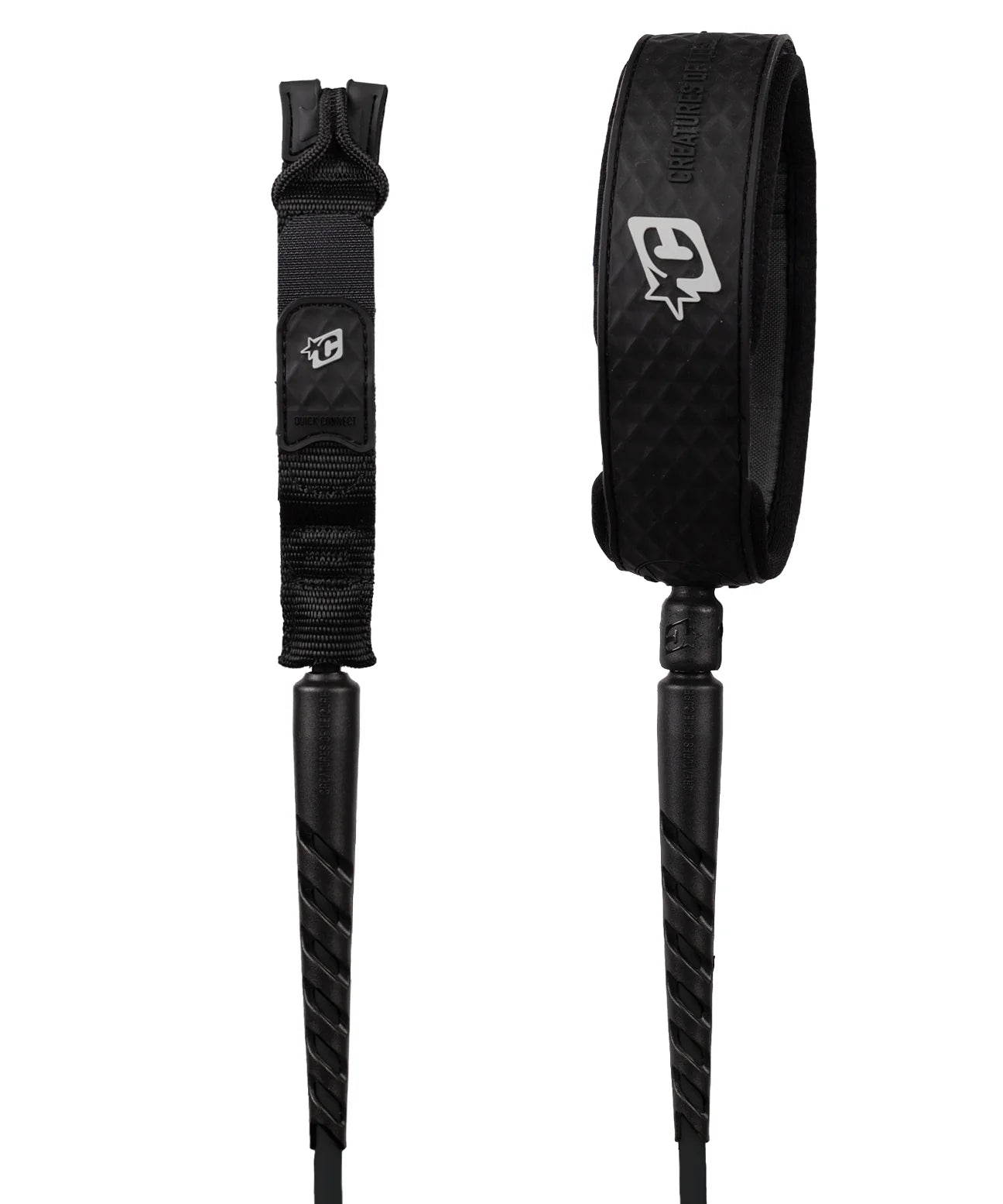 creatures-of-leisure-reliance-2-0-longboard-9ft-knee-leash-black-silver.webp