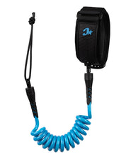 CREATURES OF LEISURE RELIANCE BICEP S BODYBOARD LEASH - CYAN TWIST BLACK