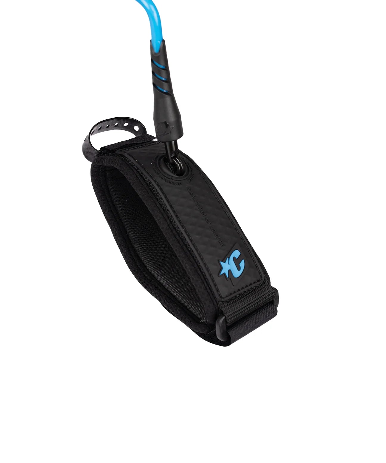creatures-of-leisure-reliance-bicep-s-bodyboard-leash-cyan-twist-black1.webp