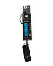 CREATURES OF LEISURE RELIANCE BICEP S BODYBOARD LEASH - CYAN TWIST BLACK