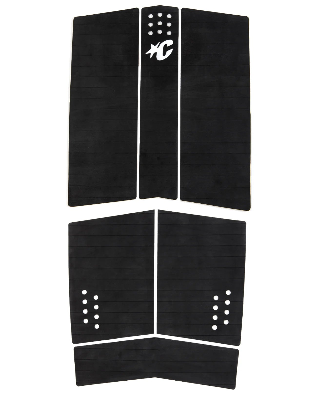 CREATURES OF LEISURE RELIANCE FULL DECK CORD TRACTION PAD BLACK