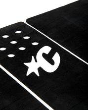 CREATURES OF LEISURE RELIANCE FULL DECK CORD TRACTION PAD BLACK