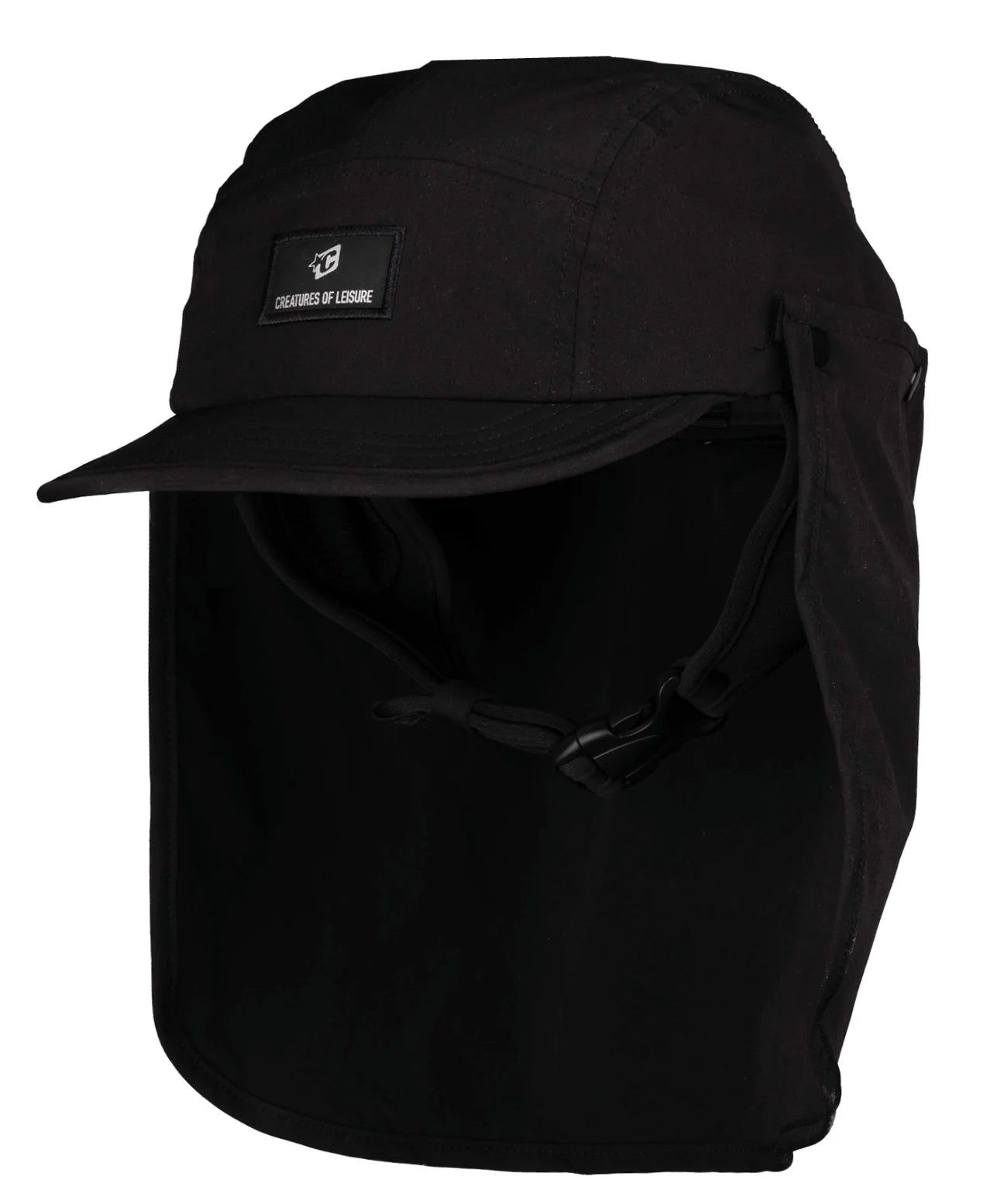 creatures-of-leisure-reliance-legionnaire-surf-cap-black.webp