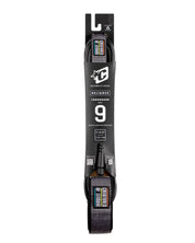 CREATURES OF LEISURE RELIANCE LONBOARD KNEE 9 HARDWEAR ART SERIES LEASH BLACK THORN