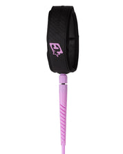 CREATURES OF LEISURE RELIANCE LONGBOARD KNEE LEASH 9FT SLIM FIT GUAVA BLACK