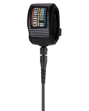 CREATURES OF LEISURE RELIANCE PRO 6FT SURFBOARD LEASH HARDWEAR ART SERIES BLACK THORN