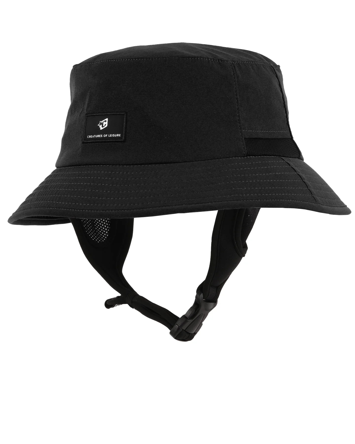 CREATURES OF LEISURE RELIANCE SURF BUCKET HAT - BLACK