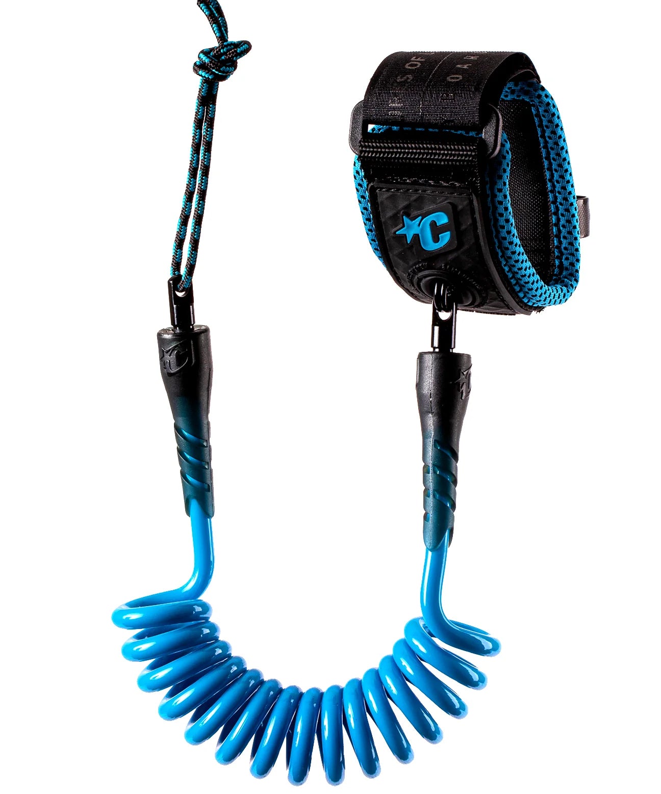 creatures-of-leisure-reliance-wrist-bodyboard-leash-cyan-black.webp