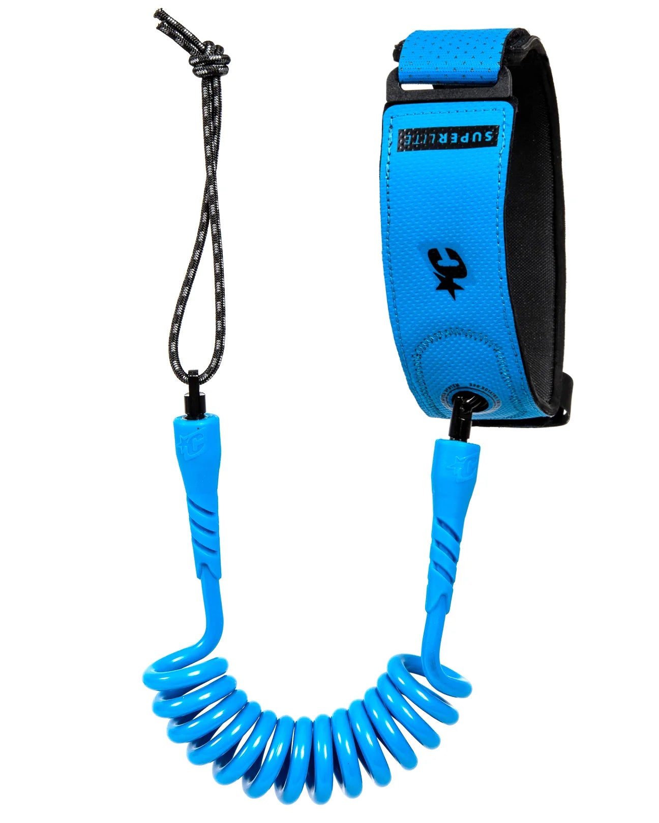CREATURES OF LEISURE SUPERLITE BICEP BODYBOARD LEASH L/XL ROYAL BLUE
