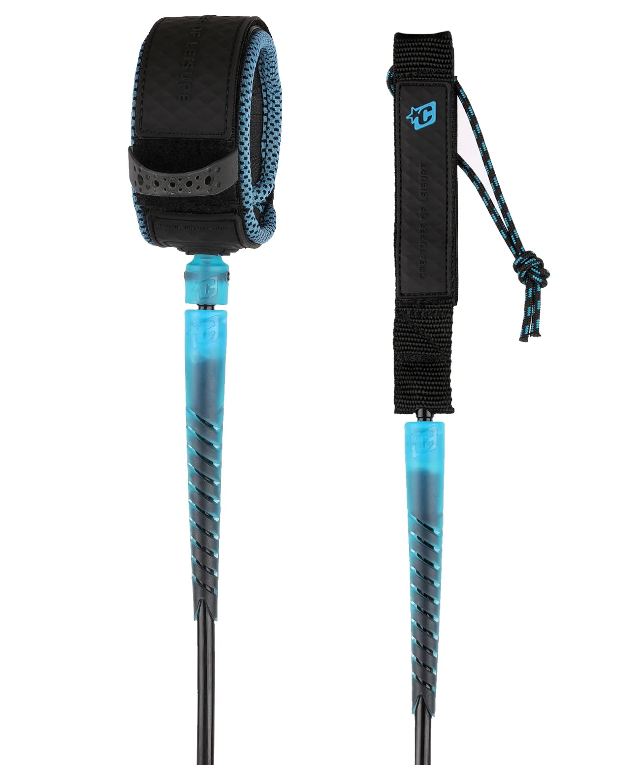 creatures-reliance-longboard-ankle-9-leash-black-cyan-bodhi-surf1.webp