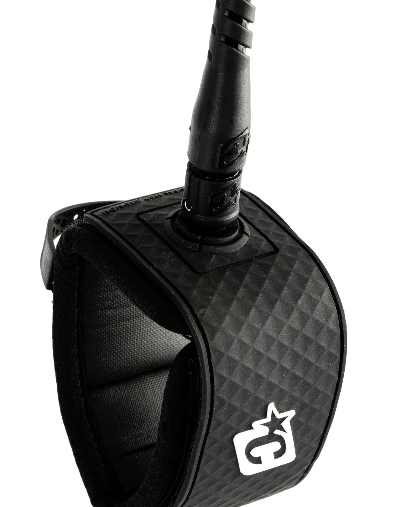 CREATURES OF LEISURE SUP ANKLE COIL 10 LEASH STAND UP PADDLE BLACK