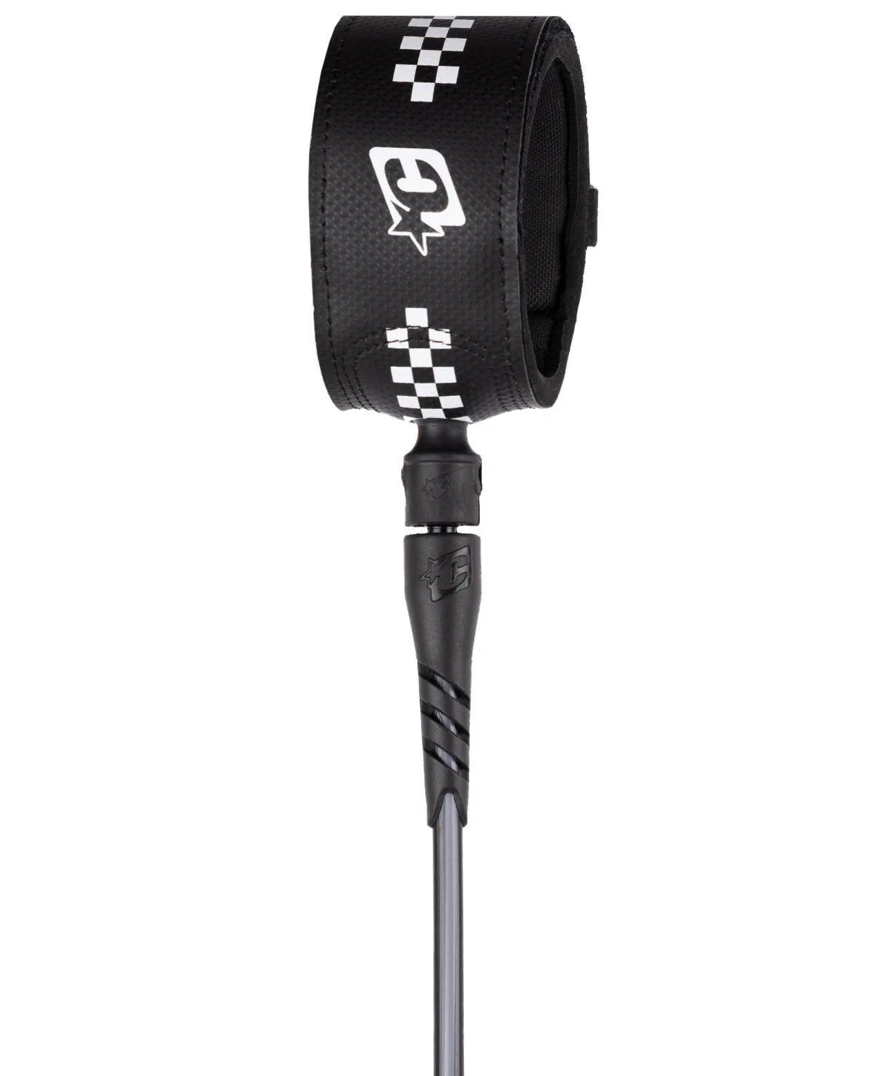 creatures-superlite-pro-6-art-series-leash-black-white-chex.webp
