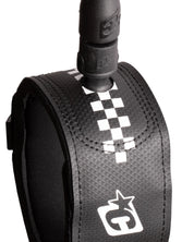 CREATURES OF LEISURE SUPERLITE PRO 6 ART SERIES LEASH – BLACK WHITE CHEX