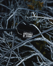 CREATURES OF LEISURE SUPERLITE PRO 6 ART SERIES LEASH – BLACK WHITE CHEX