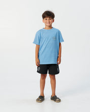 THE CRITICAL SLIDE BLADE KIDS TEE 230GSM COTTON T SHIRT POWDER BLUE