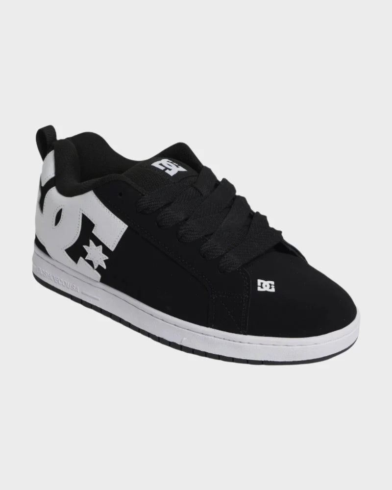 DC SHOES COURT GRAFFIK SNEAKERS – BLACK