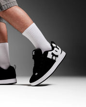 DC SHOES COURT GRAFFIK SNEAKERS – BLACK