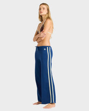 BILLABONG DIG IT WOMENS ELASTIC WAIST PANTS INK SURF BEACH TROUSERS