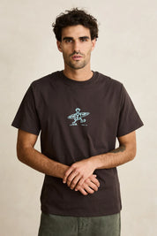 RHYTHM DRIFTER SS T SHIRT VINTAGE BLACK