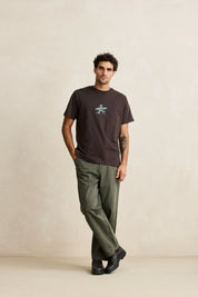 RHYTHM DRIFTER SS T SHIRT VINTAGE BLACK
