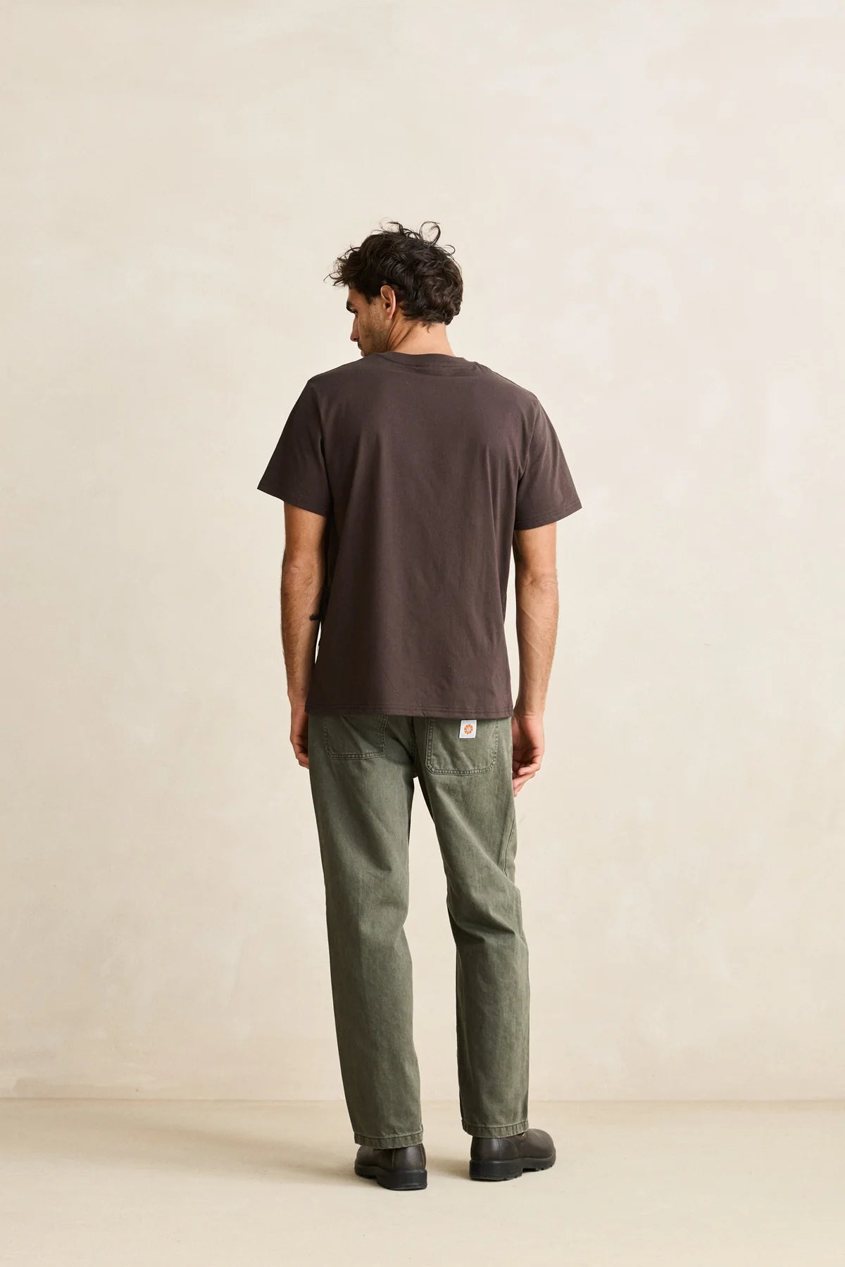 RHYTHM DRIFTER SS T SHIRT VINTAGE BLACK