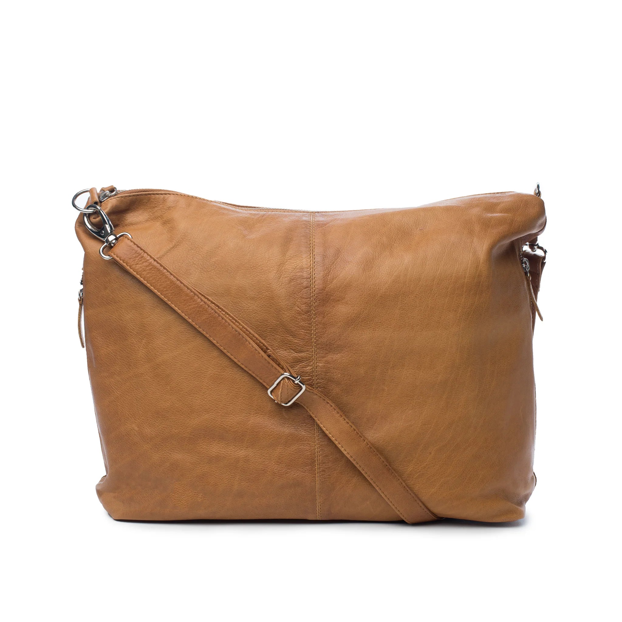 DUSKY ROBIN ADELE LEATHER BAG – TAN