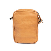 DUSKY ROBIN FACE THE MUSIC LEATHER BAG – TAN