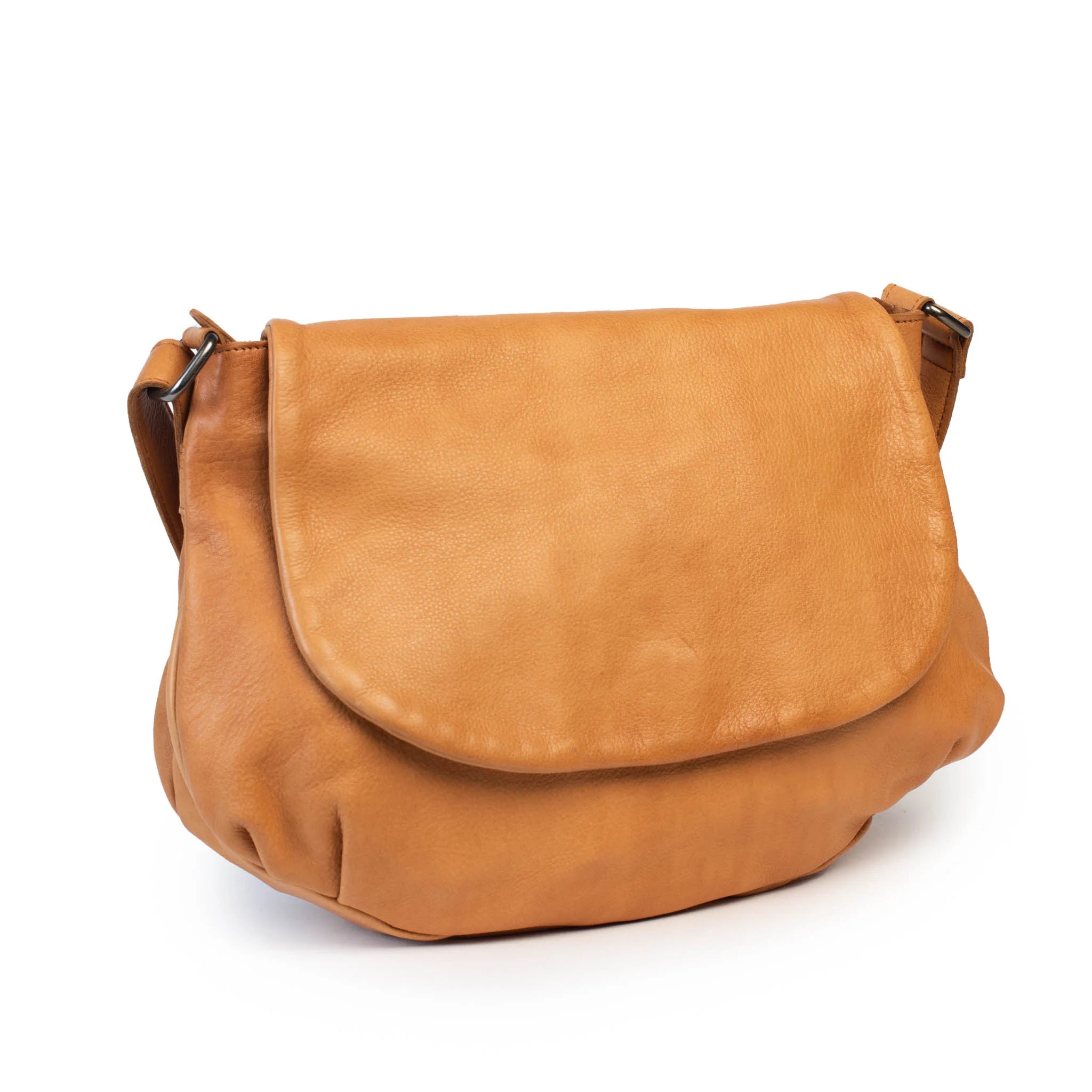 DUSKY ROBIN GRACE LEATHER BAG – TAN