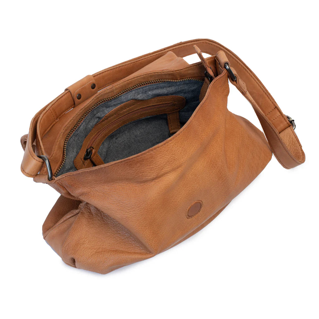 DUSKY ROBIN GRACE LEATHER BAG – TAN