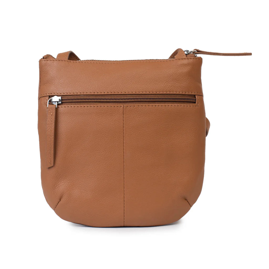 DUSKY ROBIN ISABELLA CROSSBODY BAG – TAN