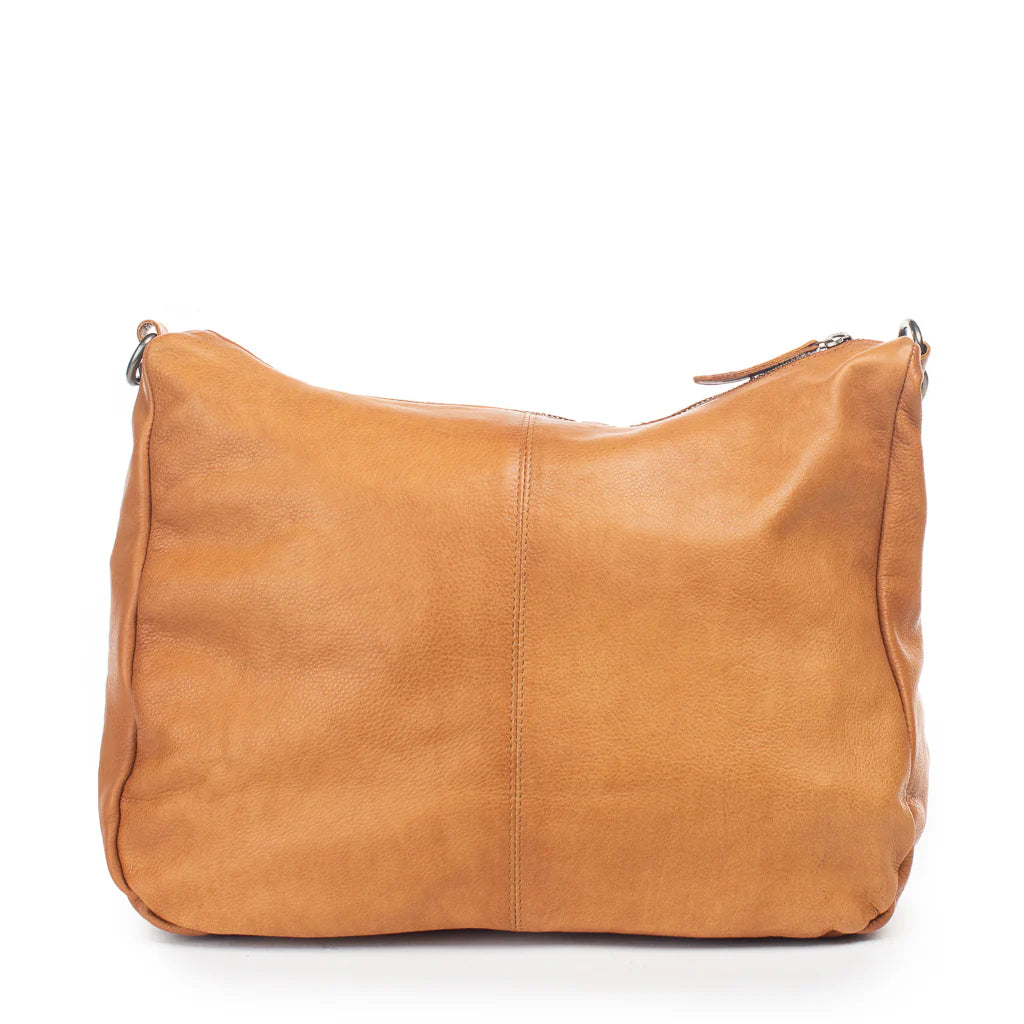 DUSKY ROBIN POPPY LEATHER BAG – TAN