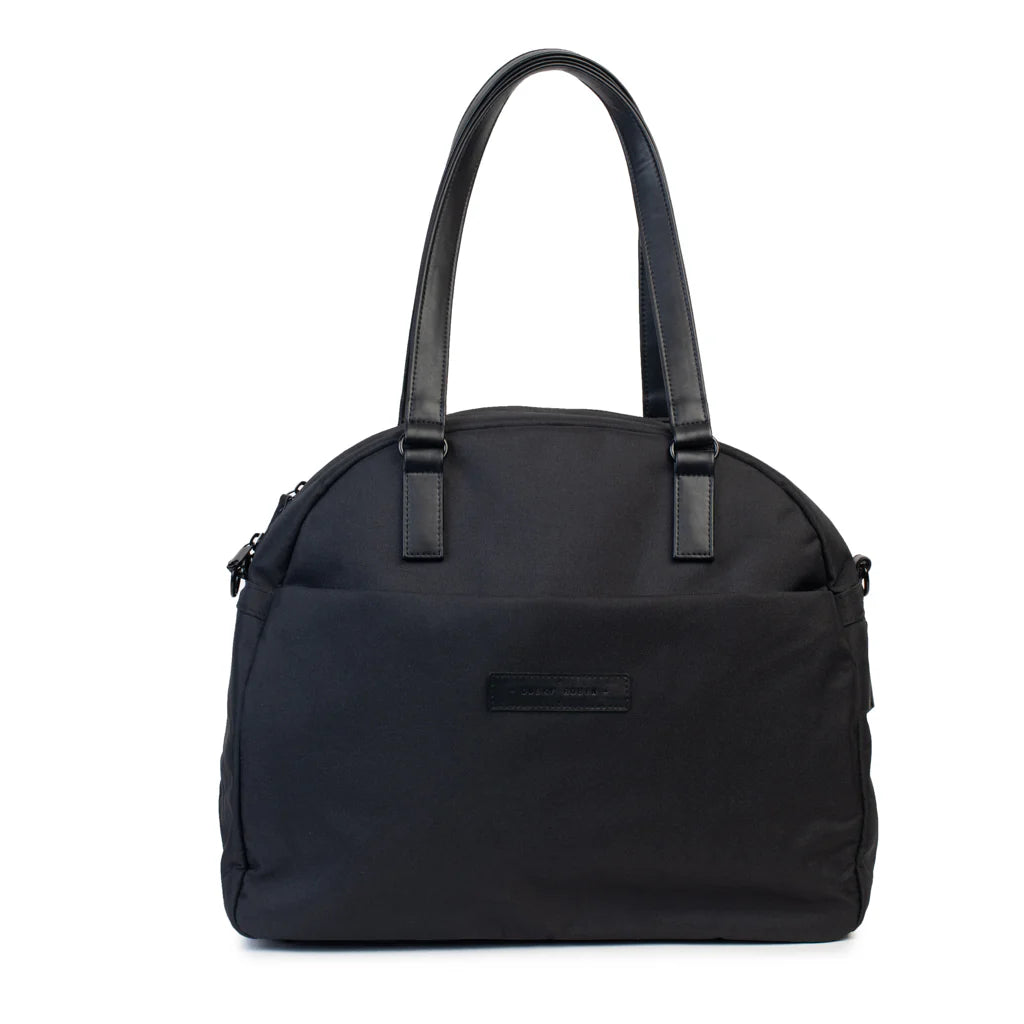 DUSKY ROBIN TOKYO LEATHER TOTE – BLACK