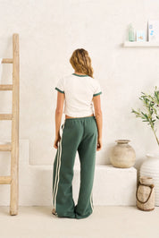 RHYTHM EMBROIDERED FLORAL TEE NATURAL HUNTER
