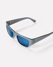 EPOKHE MEMPHIS X MARK OCCHILUPO SUNGLASSES SILVER POLISHED BLUE IRIDIUM