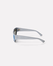 EPOKHE MEMPHIS X MARK OCCHILUPO SUNGLASSES SILVER POLISHED BLUE IRIDIUM