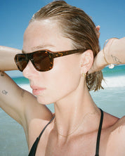 MONO - CRYSTAL DARK TORTOISE POLISHED / BRONZE AMBER POLARIZED