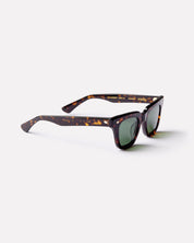 STEREO - TORTOISE POLISHED / GREEN POLARIZED