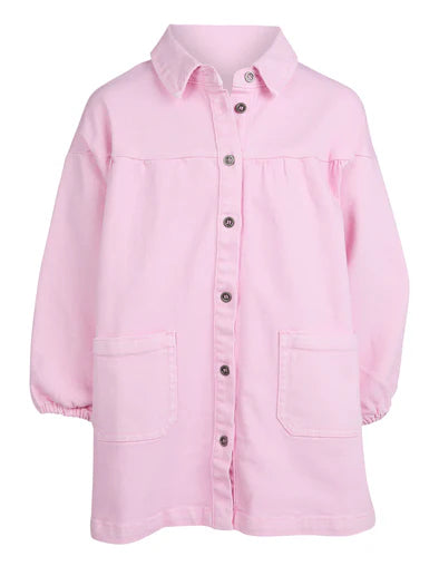 EVE GIRL QUINN BABY DOLL DRESS GIRLS DENIM MINI DRESS