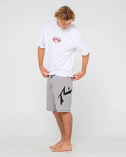 RUSTY FIXED COMPETITION REVOLUTION 23" BOARDSHORT PERFORMANCE GREY
